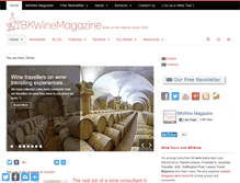 Tablet Screenshot of bkwine.com